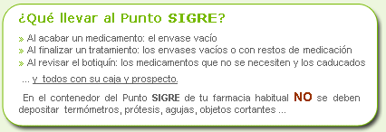 Información SIGRE